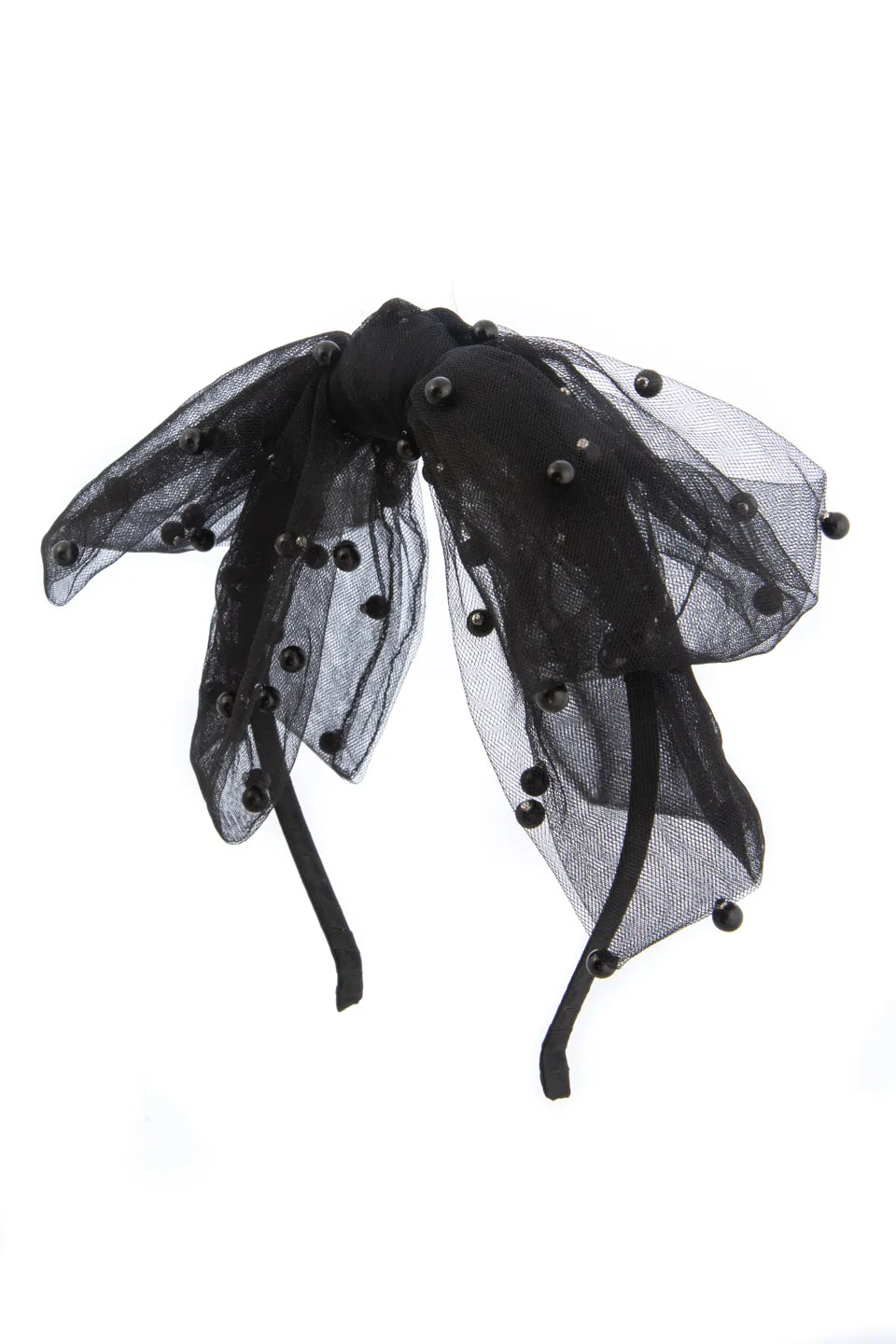 Summer Snow Headband - Black/Black