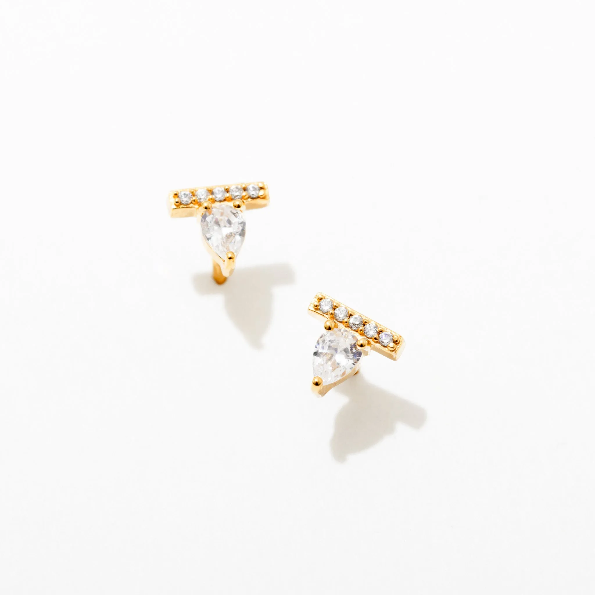 Teardrop Studs