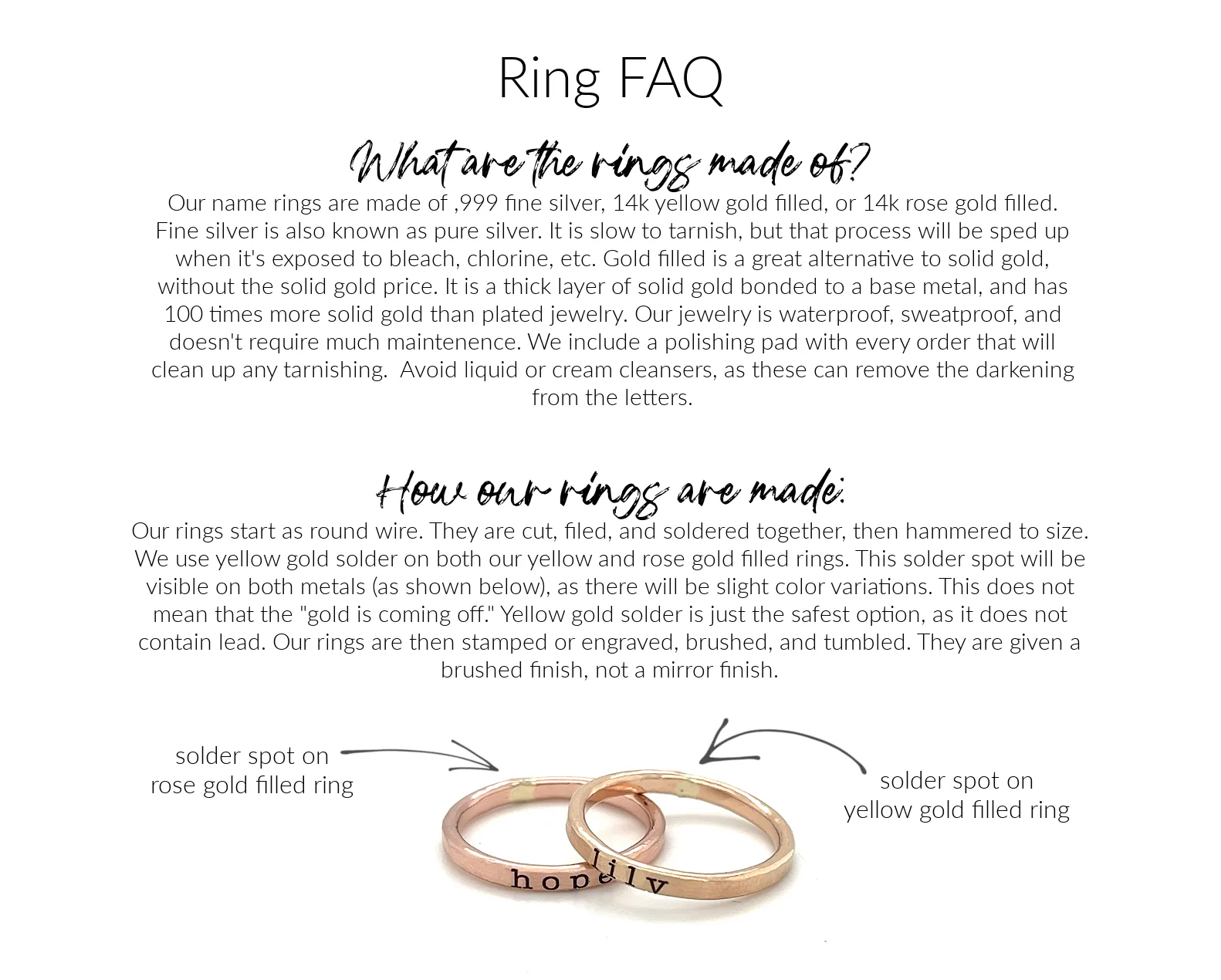 The Athena Ring Set