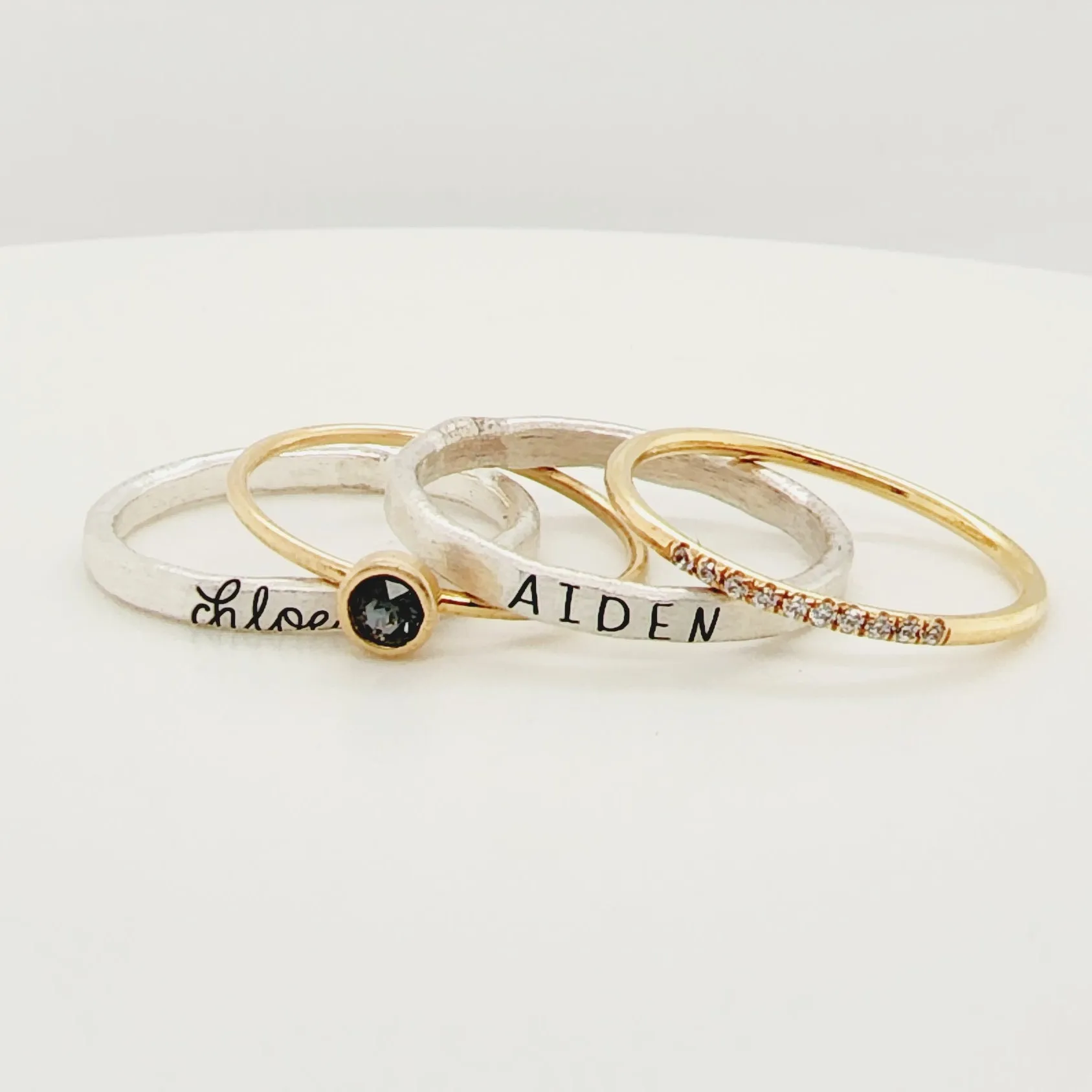 The Athena Ring Set