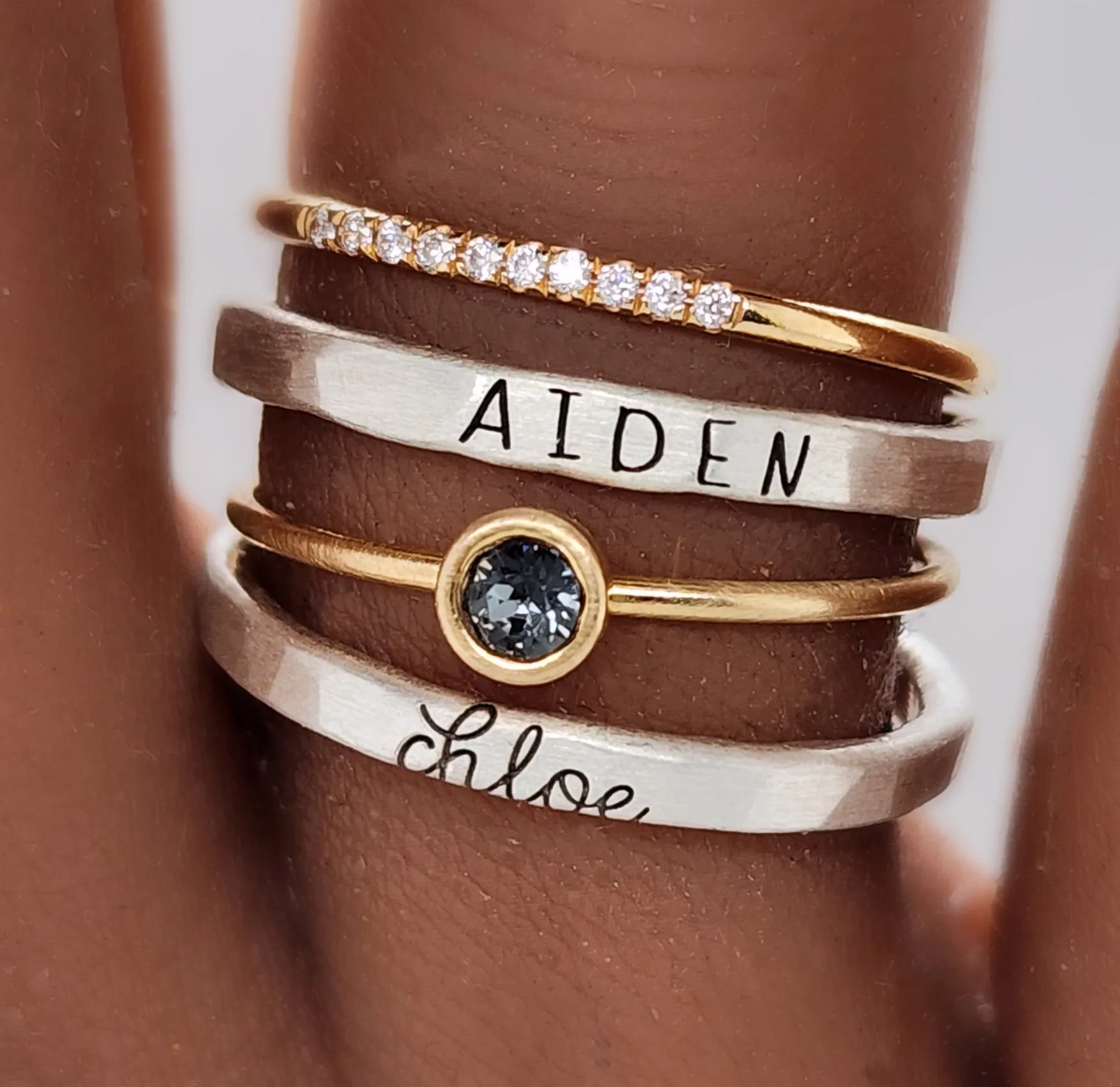 The Athena Ring Set