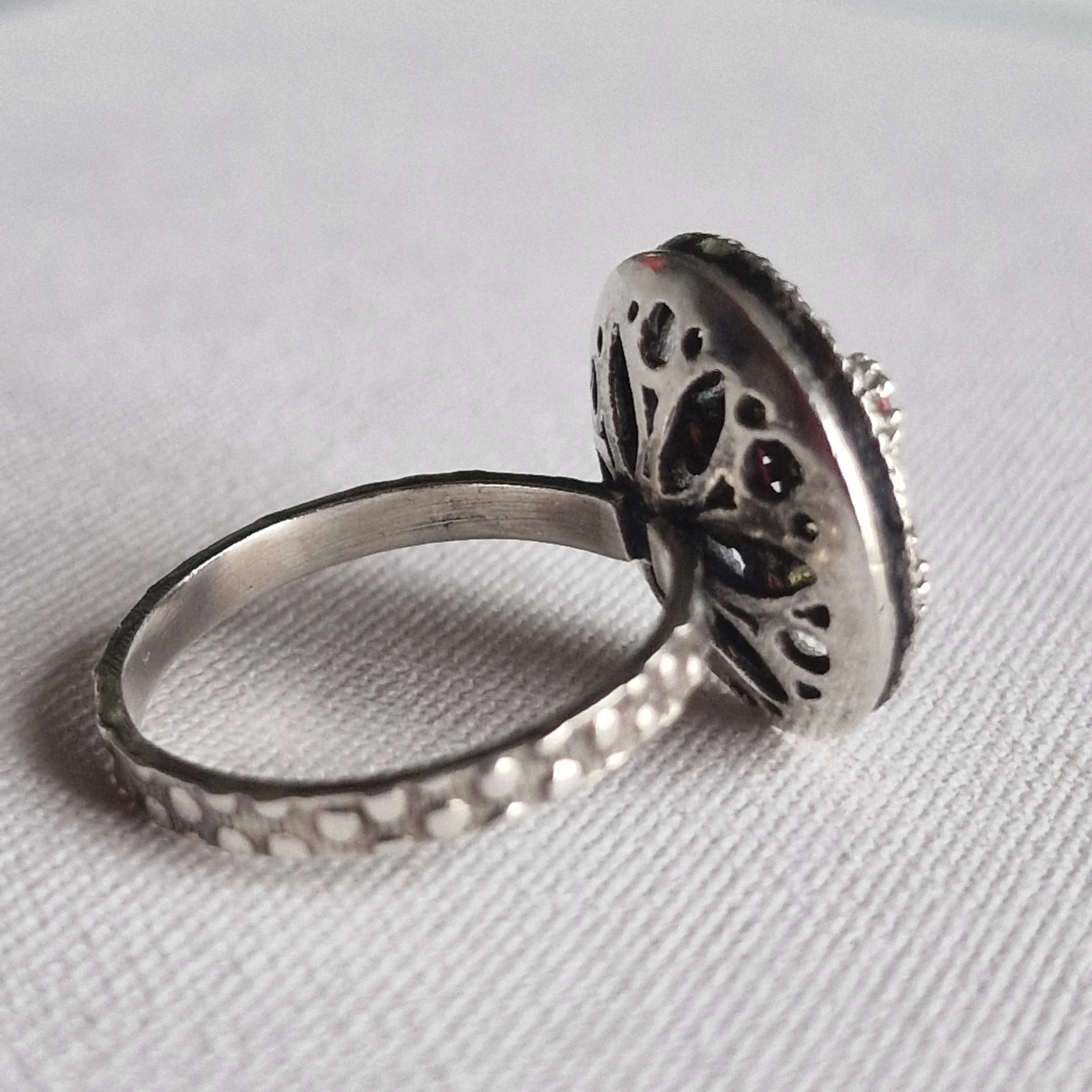 Timeless Beauty of a Handcrafted Ruby Vintage Ring