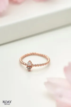 Tiny Zircon RG Ring