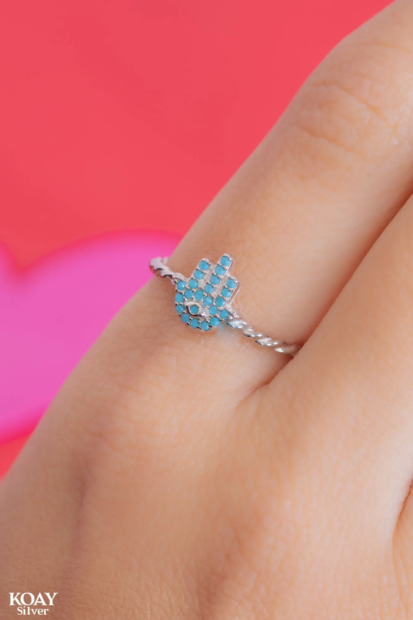 Turquoise Hand Ring