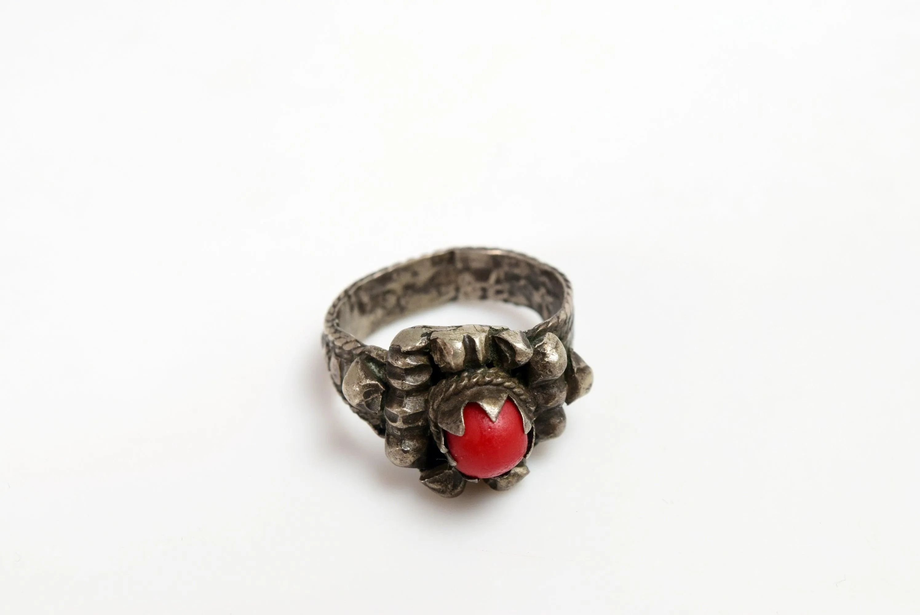 Vintage Bedouin Yemeni Ring - Size 8 and a Half