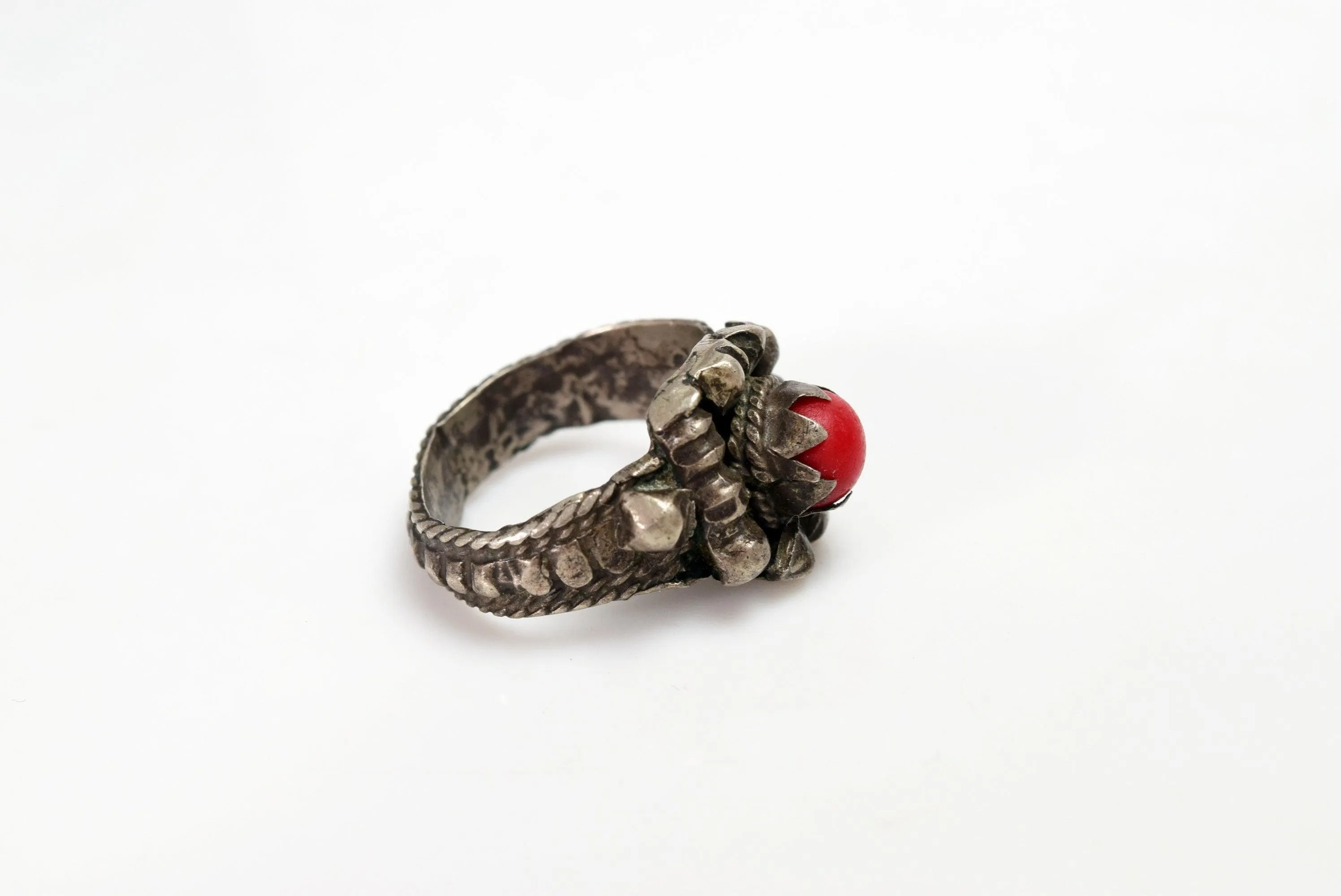 Vintage Bedouin Yemeni Ring - Size 8 and a Half