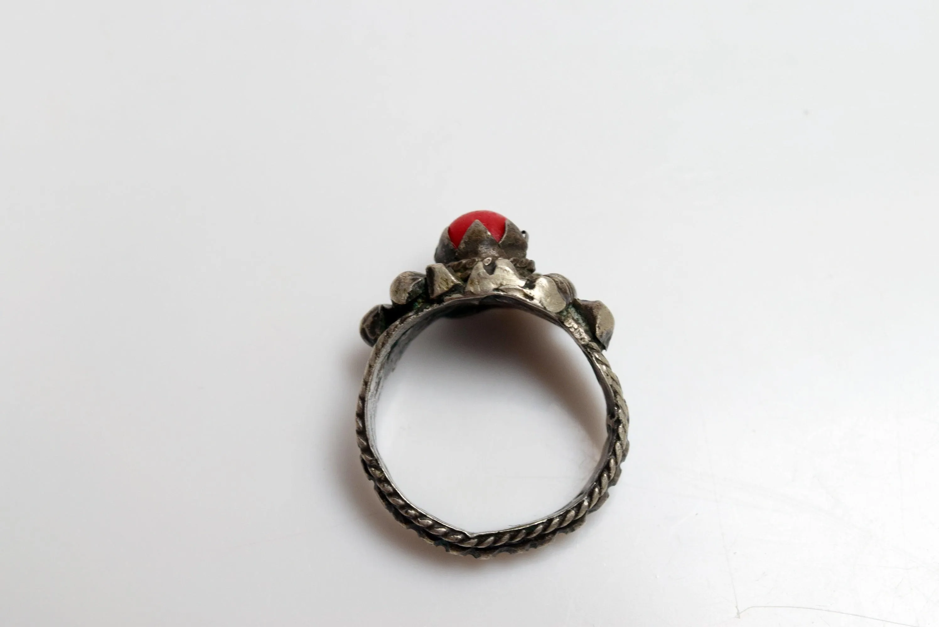 Vintage Bedouin Yemeni Ring - Size 8 and a Half