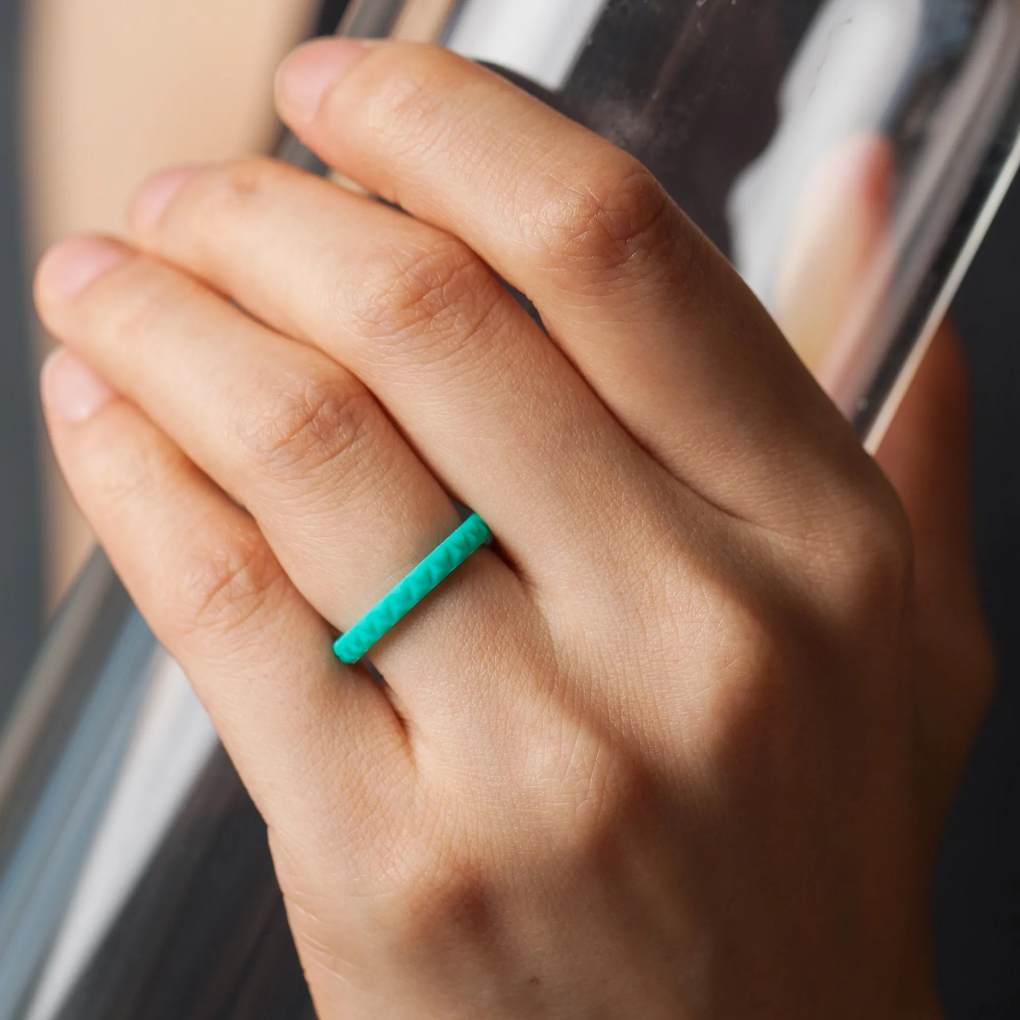 Women's Stackable Aurora 1 - Silicone Ring