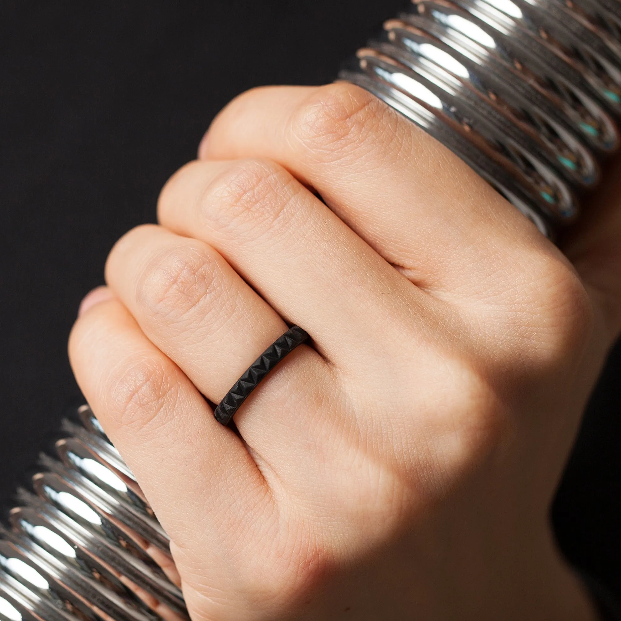 Women's Stackable Aurora 1 - Silicone Ring