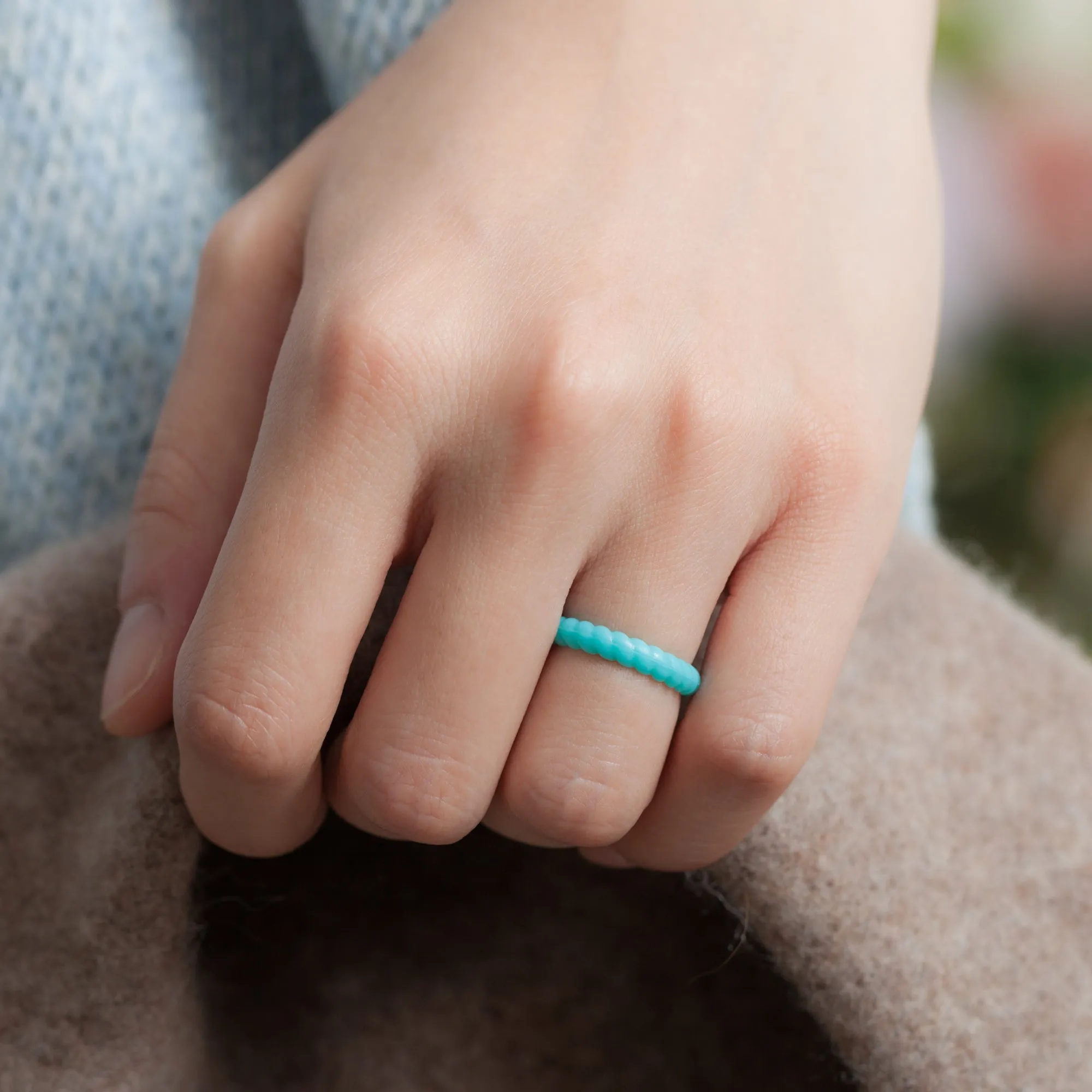 Women's Stackable Blossom 1 - Silicone Ring