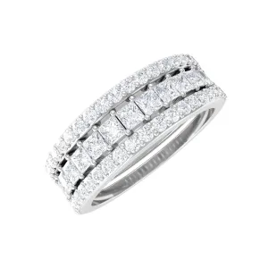 Zircon Stackable Band Ring Set of 3